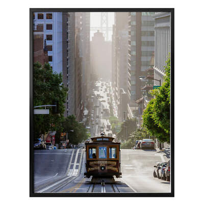 Poster Colombo - Cable Car in San Francisco WANDBILD WANDDEKO FSC zertifiziert