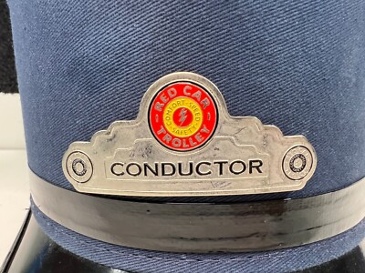 Disney Parks Mickey Mouse Conductor Hat Red Car Trolley Conductor Hat Ears Disney Parks Mickey Mouse Ears Conductor Hat Red Car Trolley  main image 4