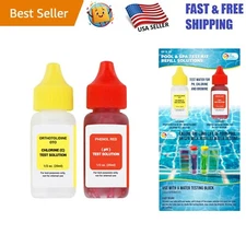 Essential Refill Solutions for Pool & Spa Testing: pH, Chlorine, Bromine