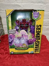 Transformers SHOCKWAVE Cyberverse Adventures Ultimate Class Action Figure 9in