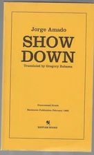 Jorge Amado / Showdown Uncorrected Advance Proofs Uncorrected Proof 1st 1988