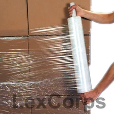1 Roll 20" X 1000 Feet 80 Gauge Extended Core Stretch Wrap