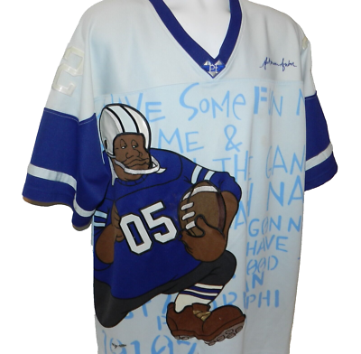 Vintage Men's Platinum Fubu Royal Blue Size XXL Blue Fat Albert