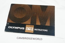 OLYMPUS OM-2 OM2 SLR CAMERA INSTRUCTION MANUAL GUIDE BOOK ORIGINAL GENUINE