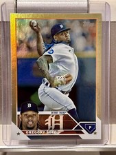 Gregory Soto 2023 Topps Series 1 Gold Foil Parallel #86 Detroit Tigers