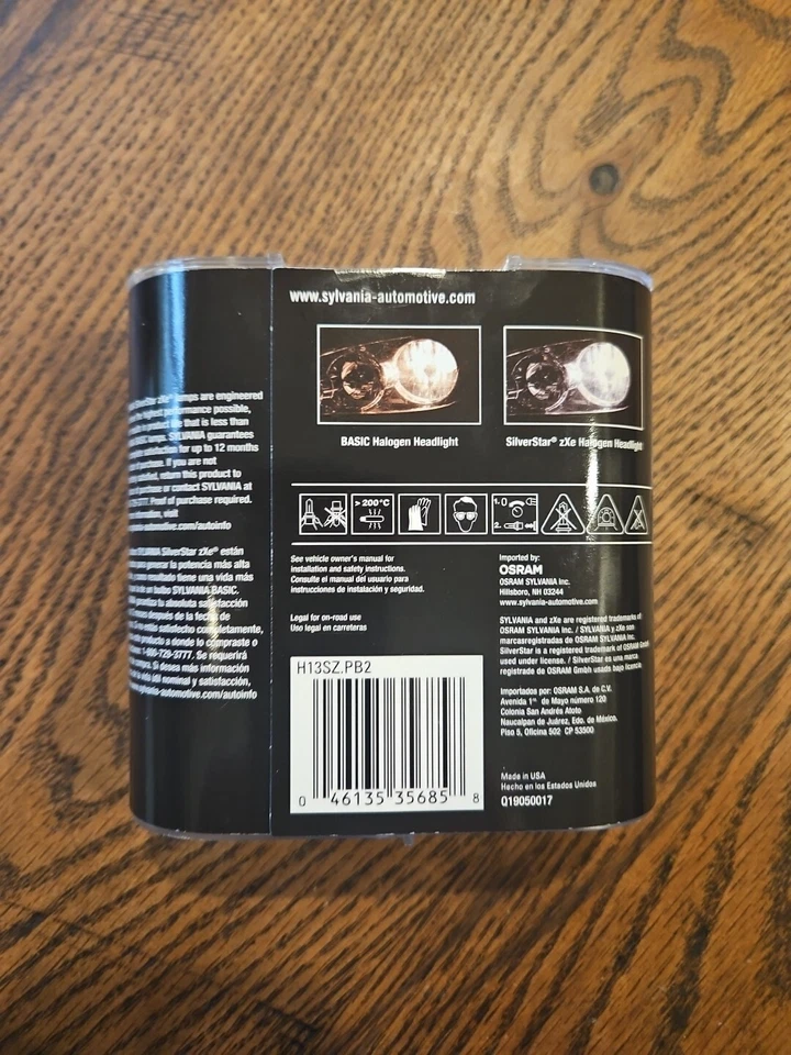 Sylvania Automotive HID Attitude- Xenon Fueled H13 Silverstar zXe - Image 2 of 2