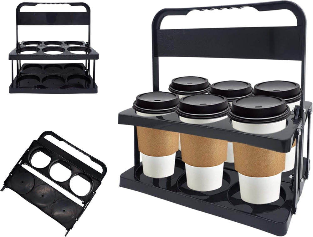 Drink Carrier with Handle, Reusable Drink Carrier for Large Drinks, Drink Carrie