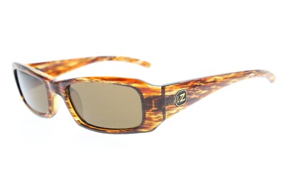 ヴィンテージ　ミラー　Peter Kelly VTG Von Zipper Philo Brown Clear Striped Sunglasses | eBay