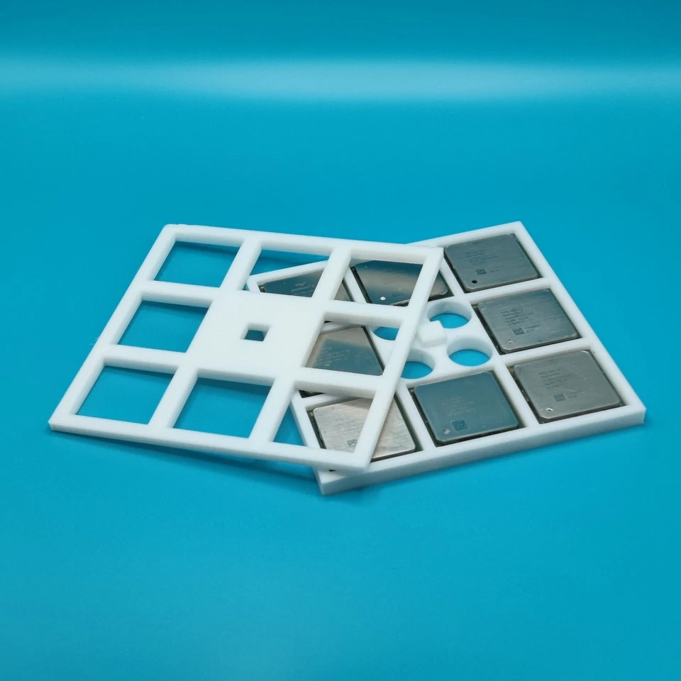 Collectors Stackable CPU Tray Holder for Intel Socket 478 Celeron & Pentium 4 - Image 2 of 4