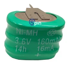 Battery, IGT S2000, Game King 140mah, 3.6 Volts, 3-Dip.  **Free Shipping**