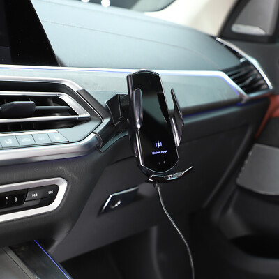 2019 bmw x5 cigarette lighter Wireless Charger Dashboard Car Phone holder Fit For BMW X5 X6 G05 2019-2022