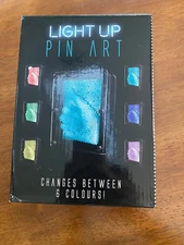 Fizz Creations Light Up 3D Pin Art - changes between 6 different colors