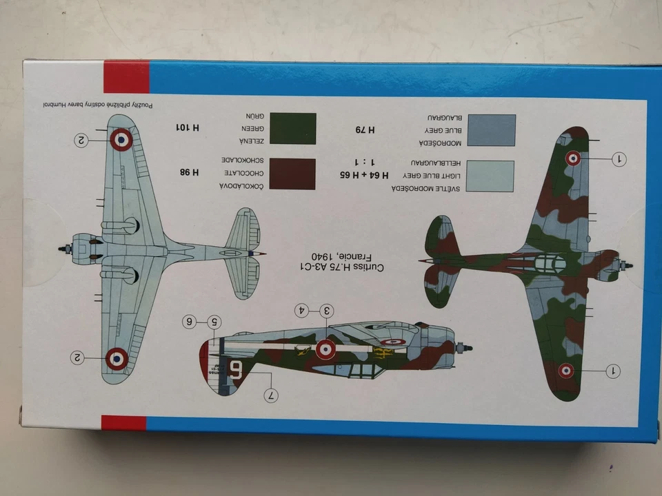 Curtiss P-36/H.75 HAWK,1:72-Smer 0841(SPEDIZIONE TRACCIATA) - Immagine 2 di 4