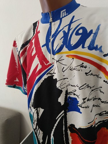 maglia Cycling bike ciclismo originale vintage TEAM MEDICO 90's TG XXL - Foto 4 di 5