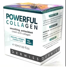 Powerful Collagen Cream with Vitamin C & E / Smoothing, Antioxidant 1.69 fl oz