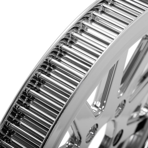 66TH X 1" Spoke Rear Belt Pulley for Harley Dyna Wide Glide FXDWG 07-2017 Chrome - Picture 10 of 12