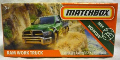 Ram Work Truck Die-Cast Model From MBX Mountain by Matchbox