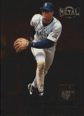 1998 (MARINERS) Metal Universe #100 Alex Rodriguez