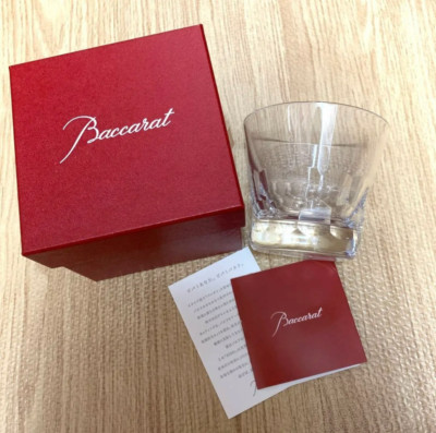 Baccarat 2013 Year Tumbler BIBA Crystal Rock Glass With Box single NEW