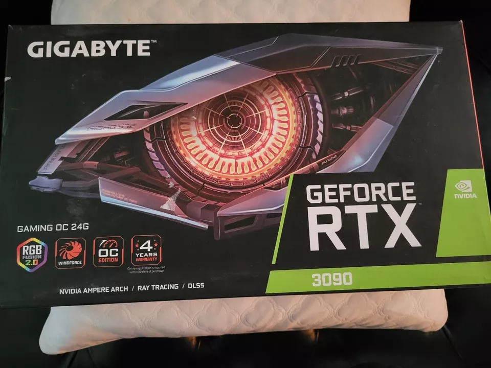 Gigabyte GeForce RTX 3090 Gaming OC 24G GDDR6X GV-N3090GAMING OC