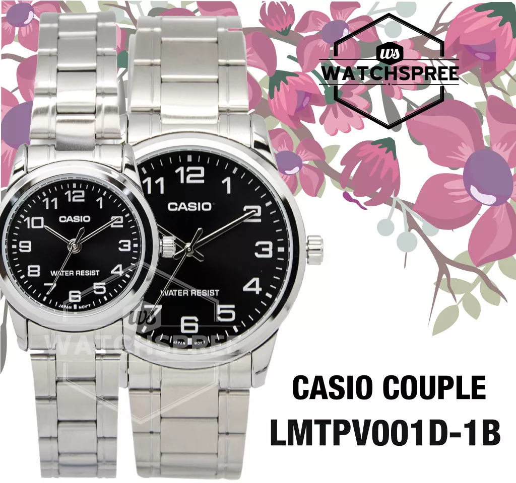 Casio couple deals watch