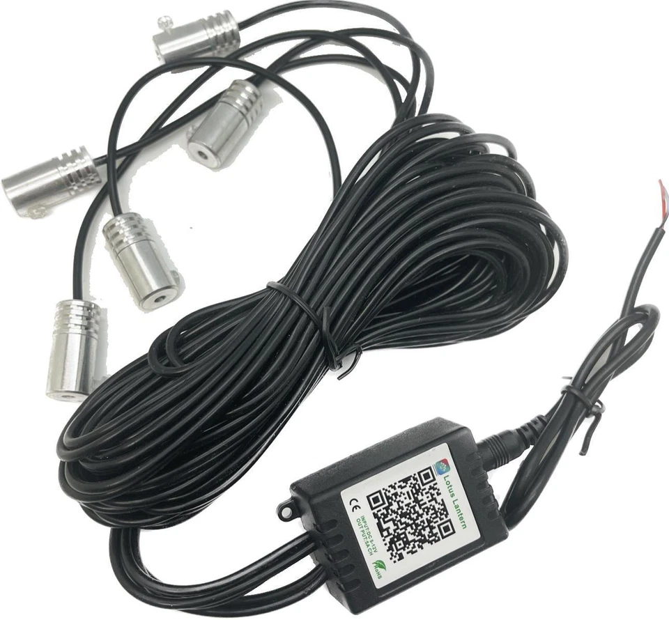 Cuerda De Neón LED Inteligente Multicolor De Fibra Óptica Bluetooth - Imagen 3 de 4