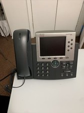 Cisco CP-7965 VoIP IP telephone w/handset stand