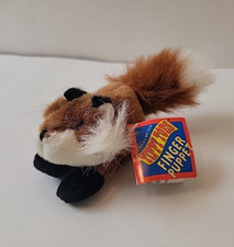 Vintage 1997 Mary Meyer Tippy Toes Plush Sly Fox Finger Puppet