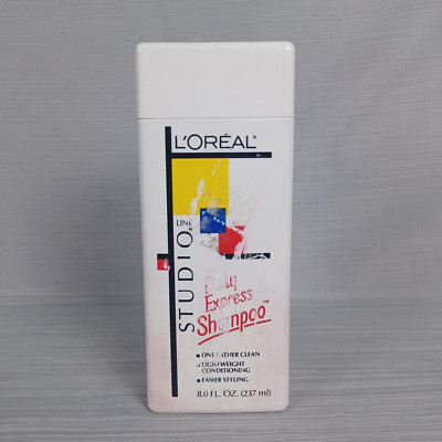 Loreal Studio Line Daily Express Shampoo 8 oz Vintage 90s DISCONTINUED