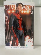 CIVIL WAR #2 VARIANTS NM+ (MARVEL 2007) COMBINE SHIP & SAVE SPIDER-MAN UNMASKED