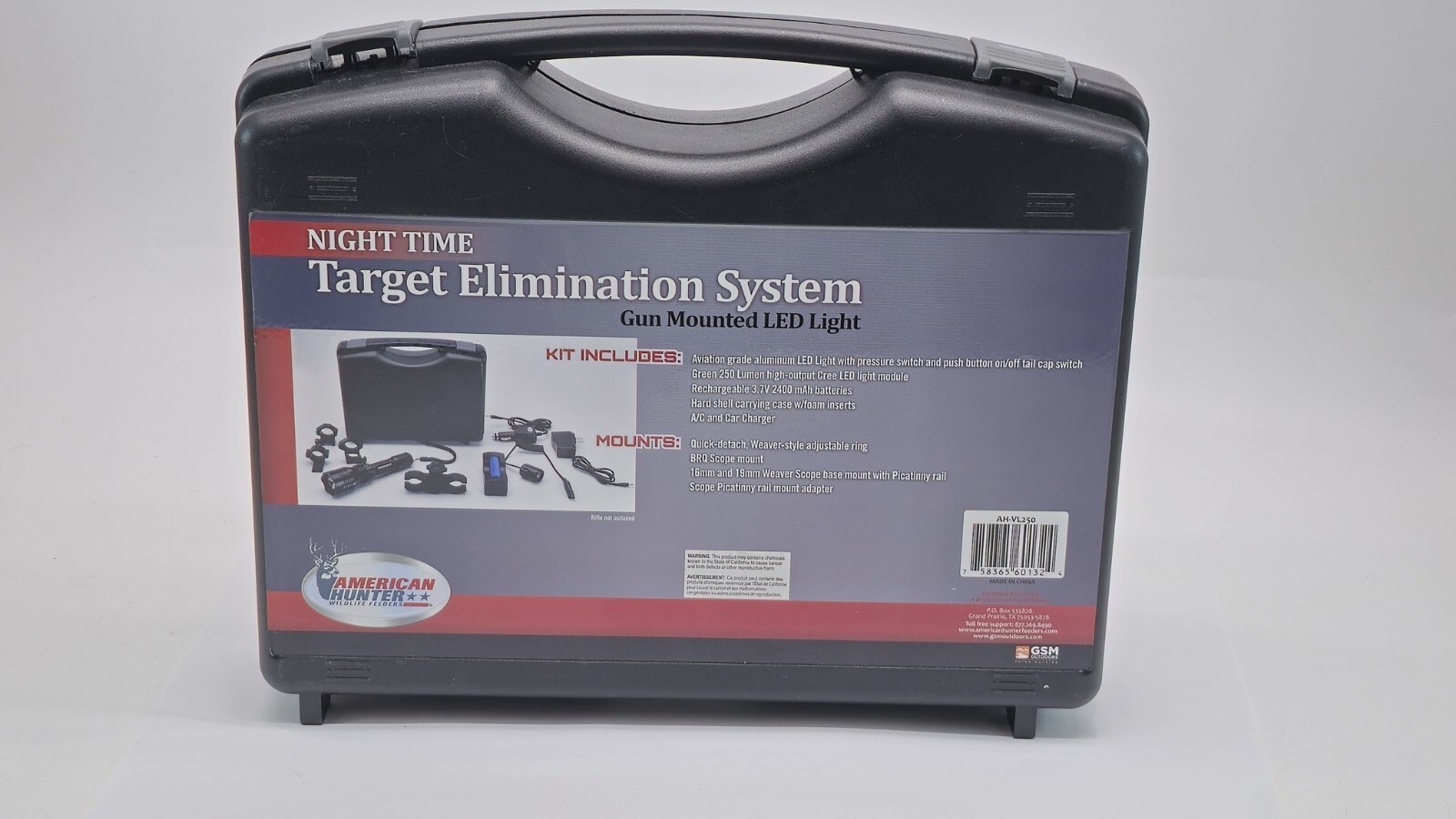 Accessories Only.  American Hunter Night Time Target Elimination System AHVL250