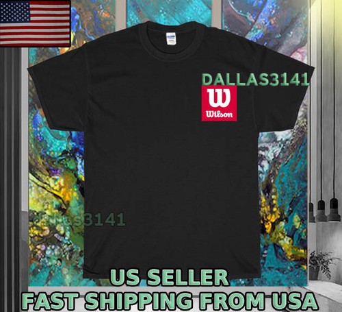NEW SHIRT WILSON TEAM LOGO T-SHIRT UNISEX FUNNY MEN'S SIZE S-5XL