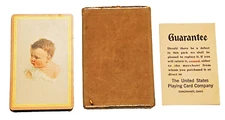 USPS Playing Cards Antique BABY GIRL Boxed  1926 COMPLETE Vintage 278X S 1620