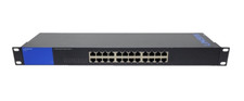 Linksys SE3024 Metallic 24-Port Gigabit Ethernet Switch w/ Rack Ears