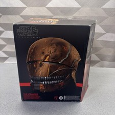 Star Wars The Black Series The Stranger Premium Electronic Helmet   NEW OTHER