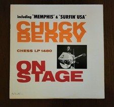 Chuck Berry On Stage repress 1st US High Fidelity CHESS LP-1480 VG+/VG+
