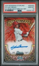 2024Bowman Sterling Dylan Crews Rookie #1 Prospect Sterling Extravaganza Auto/15