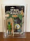 Vintage Kenner Star Wars Greedo w/20 Back Cardback & Case Hong Kong COO
