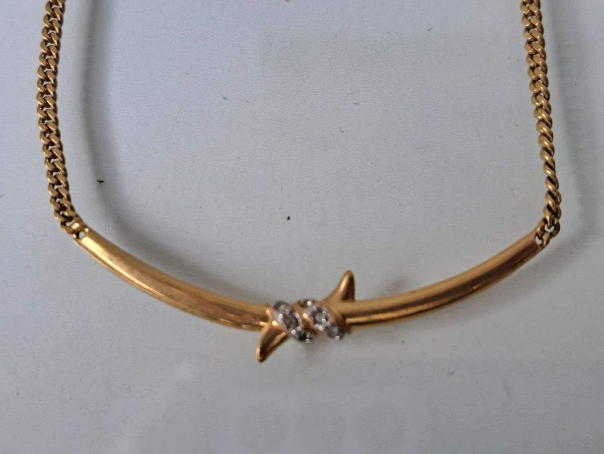Pendentif Pierre Lang Doré - Bijou Neuf Avec étiquettes
