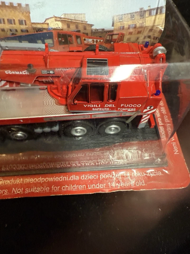 Fire Truck - Camion-grue Astra HD7 - Italy 1996 - 1/64 (No8) - Image 3 of 4