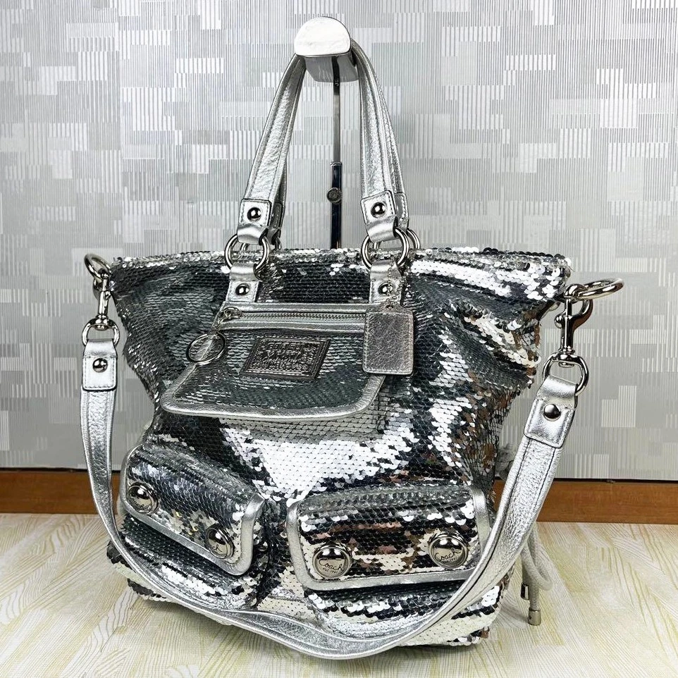 Coach Poppy Sequin Party/Cocktail Bags & Handbags for Women for