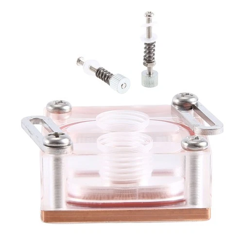 Frontloch-CPU-WasserküHlungsblock, KüHler, Acryl, Transparent, South Bridge9878