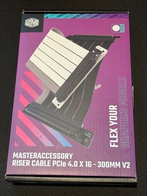 Cooler Master MasterAccessory Riser Kabel PCIe 4.0 x16 300mm V2 schwarz