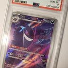 Graded Pokemon Card Gengar CN 0307/07 Exclusive Gem Pack Vol.3 Holo PSA 10