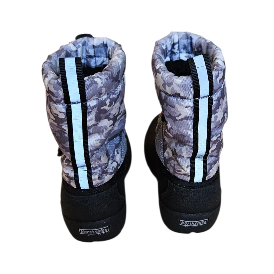 Botas de Invierno Northside Frosty Gris Camuflaje Niño Pequeño Talla 9 Foto 4 de 4