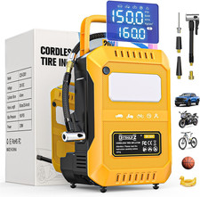 Tire Inflator Portable Air Compressor Compatible with Dewalt 20V Battery, 160PSI