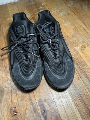 adidas Ozelia Black Carbon Men's Athletic Sneaker Textile Upper H04250