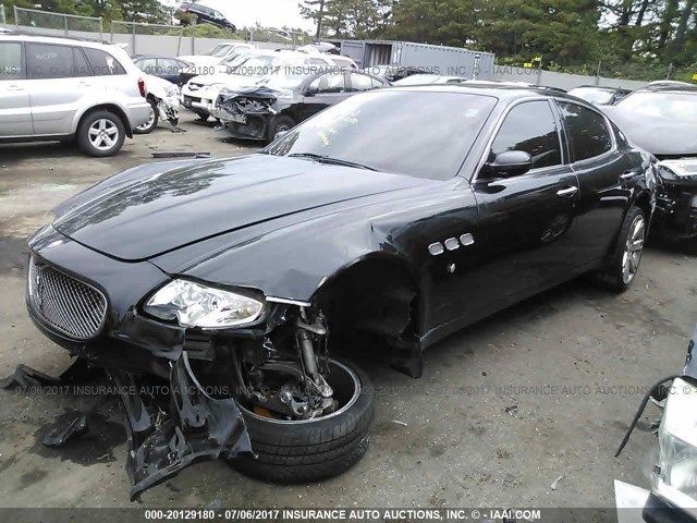 2008 MASERATI QUATTROPORTE INTERIOR REAR VIEW MIRROR