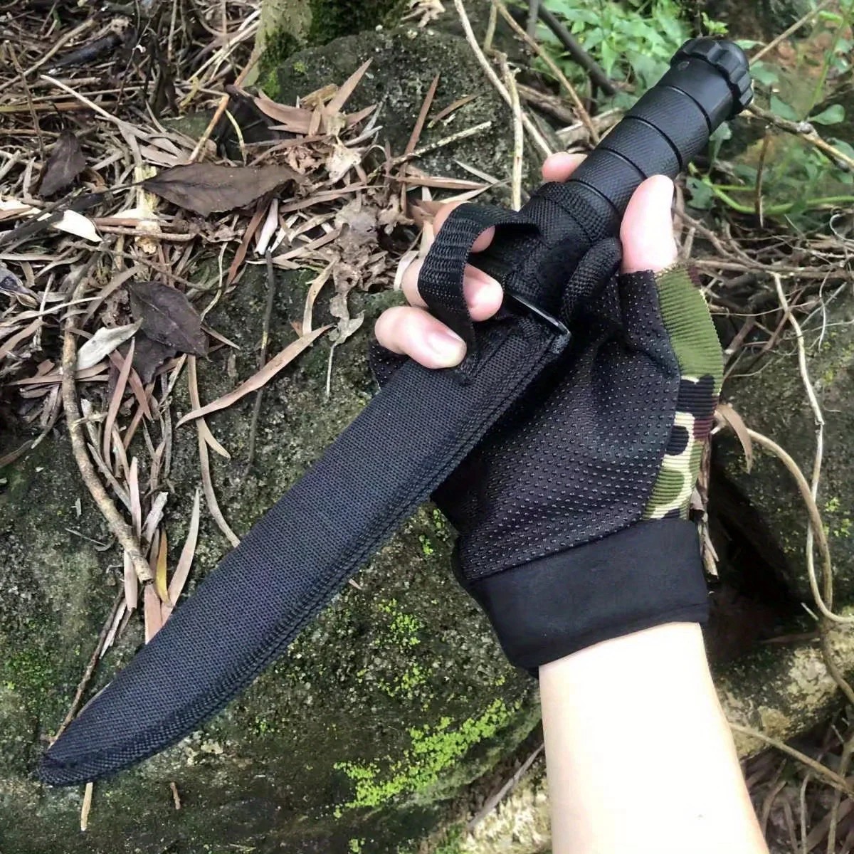 11" MILITARY Hunting TACTICAL FIXED BLADE SURVIVAL Army Knife