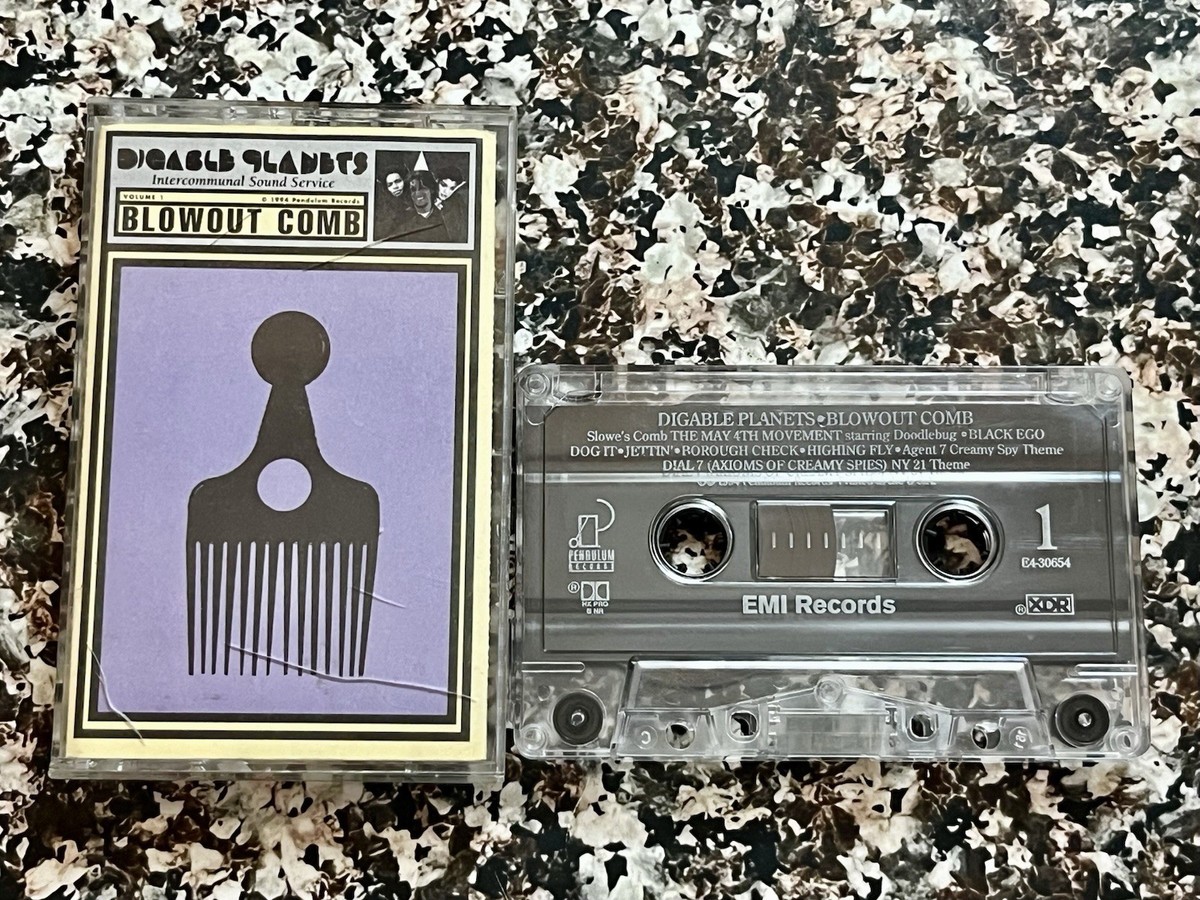 Digable Planets - Blowout Comb Cassette Tape RARE Jazzy Hip-Hop